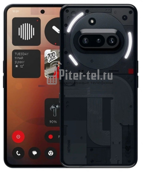 Смартфон Nothing Phone (3a) 12/256Gb Black