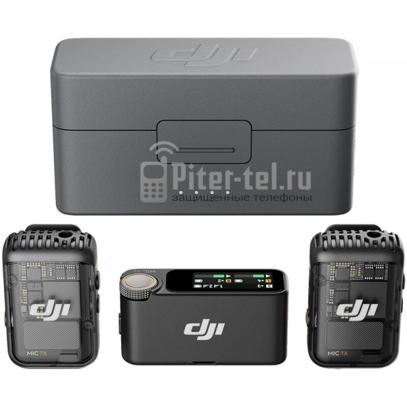 Беспроводной микрофон DJI Mic 2 (2TX + 1RX + Charging Case)