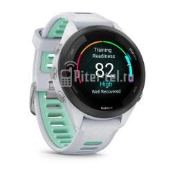 Умные часы Garmin Forerunner 265S с белым ремешком