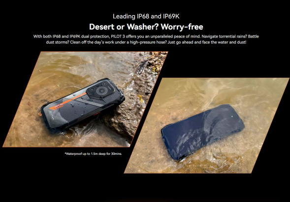 Смартфон Blackview Oscal Pilot 3 12/256Gb Orange