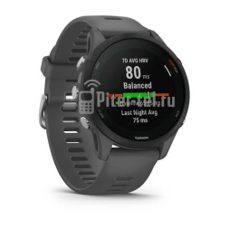Умные часы Garmin Forerunner 255 с темно-серым ремешком