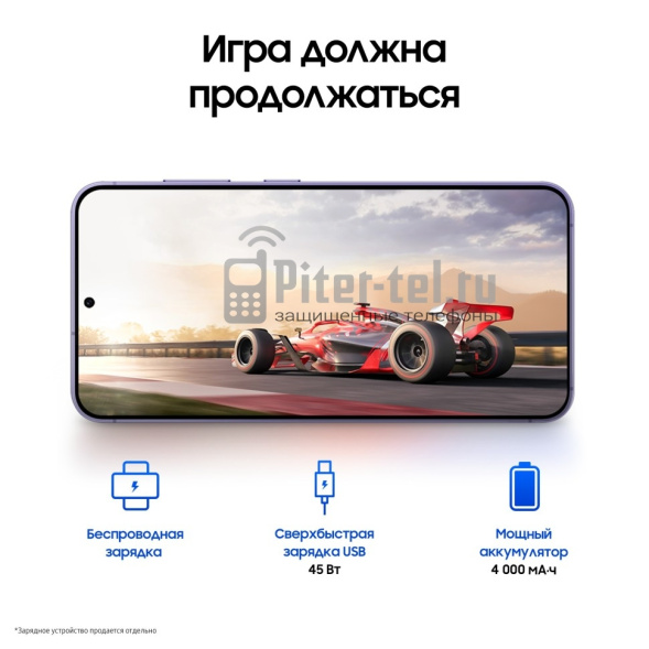 Смартфон Samsung Galaxy S24 8/256Gb Snapdragon (Dual nano SIM) Onyx Black