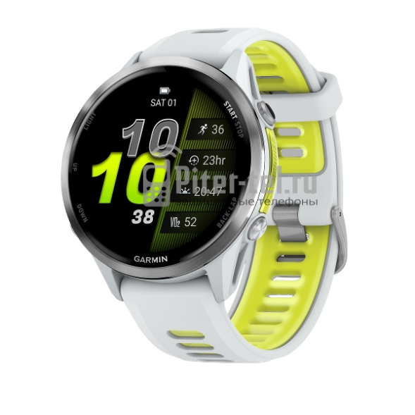 Умные часы Garmin Forerunner 970 Titanium White