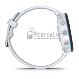 Умные часы Garmin Forerunner 255 Music с белым ремешком