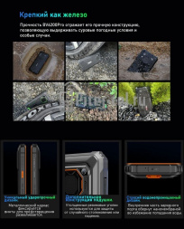 Смартфон Blackview BV6200 Pro 6/128Gb Black