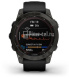 Умные часы Garmin Fenix 7S Sapphire Solar, титановый угольно-серый с черным ремешком